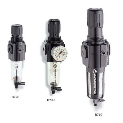 Фильтр/регулятор серии Excelon B74G, 3/4 дюймовые порты PTF, снятие, 40um
