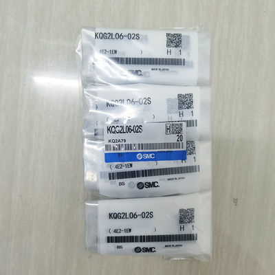SMC KQG2L06-02S Приспособление мужского локтя для 6 мм трубы, 1/8R PORT