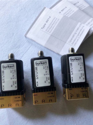 Burkert 00125329 3/2 Way Solenoid Valve 16 Bar 24v Обычно закрыт G1/8