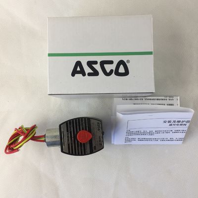 ASCO 8262G138 Общее обслуживание 1/4" Обычно открытый 2/2 направленный односторонний соленоидный клапан