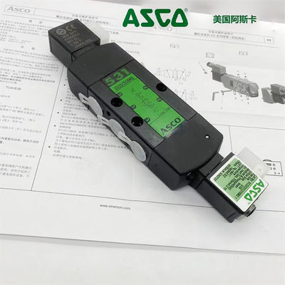 SCG531C018MS ASCO 531 Серия соленоидный клапан двойной катушки
