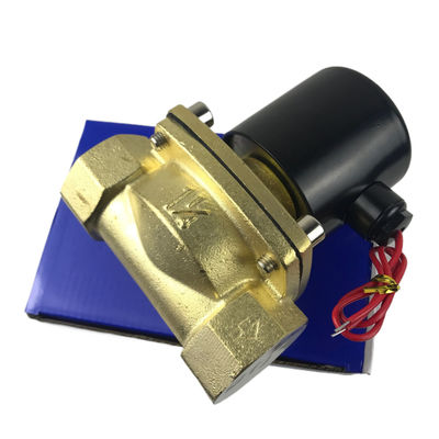 N/O 2W400-40 2 Way 1-1/2" Газовый Вода Пневматический Электрический Соленоидный клапан Вода Воздух Обычно открыт