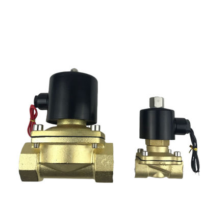 N/O 2W400-40 2 Way 1-1/2" Газовый Вода Пневматический Электрический Соленоидный клапан Вода Воздух Обычно открыт