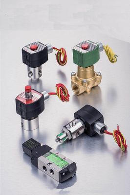 NF8551B402MO-24VDC 1/4 дюйма Asco 4-сторонний соленоидный клапан 2 PSI Минимальная работа