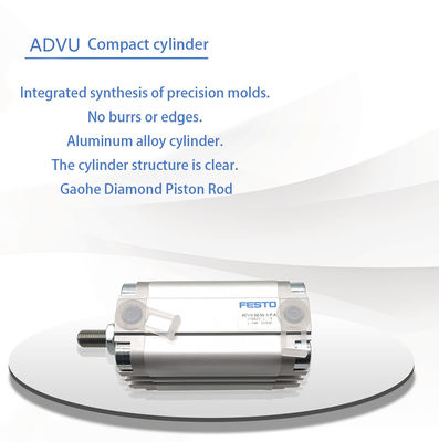 Пневматический цилиндр из сплава алюминия ADVU-20-10-P-A
