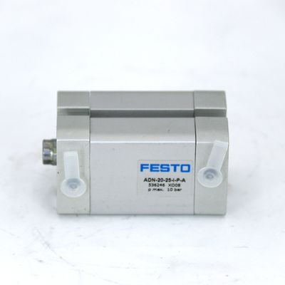 ADN-12-10-A-P-A FESTO Двухдействующий пневматический цилиндр Стержень поршневой 12 мм Удар 10 мм Компактный цилиндр