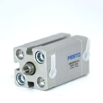 ADN-12-10-A-P-A FESTO Двухдействующий пневматический цилиндр Стержень поршневой 12 мм Удар 10 мм Компактный цилиндр