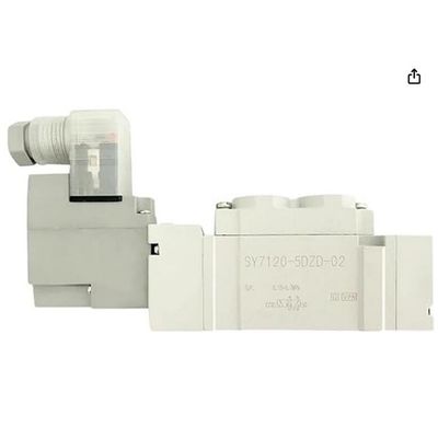 SMC SY7220-5LZD-C8 Пневматический соленоидный клапан DC24V 2 позиции Двойной порт Размер ø8