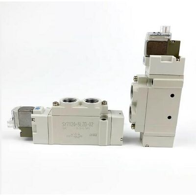 SMC SY7220-5LZD-C8 Пневматический соленоидный клапан DC24V 2 позиции Двойной порт Размер ø8