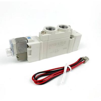 SY7120-5LZD-02 SMC Соленоидный клапан порта Размер 1/4 2 Положение Единый DC24V