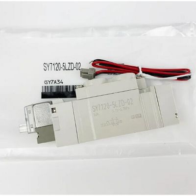 SY7120-5LZD-02 SMC Соленоидный клапан порта Размер 1/4 2 Положение Единый DC24V