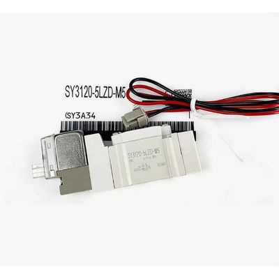 SMC SY5220-6LZD-C6 Соленоидный клапан с одним касанием Размер порта ø6 DC12V 2 Положение Двойное