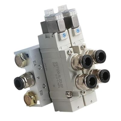 SY5220-5LZD-C4 Соленоидный клапан SMC 2 Положение Двойной DC24V Одноприкосновение Размер порта Ø4