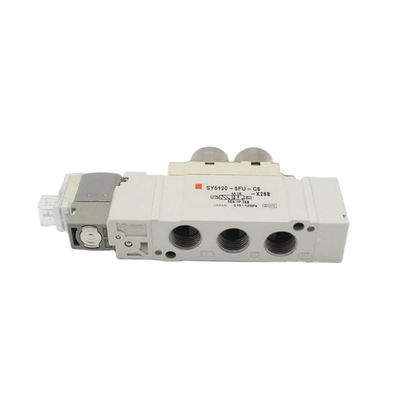 Соленоидный клапан SY5120-5LZD-C4 SMC Одноприкосновение Размер порта Ø4 DC24V 2 Положение Одноприкосновение
