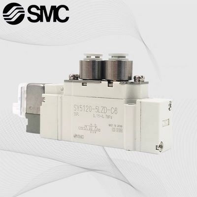Соленоидный клапан SY5120-6LZD-01 SMC2 Положение Одиночный порт DC12V Размер 1/8 нитей трубы
