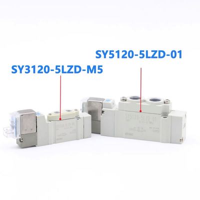Размер порта Ø6 SY3420-6LZD-C6 SMC Пневматический соленоидный клапан3 Положение Выхлопный центр DC12V