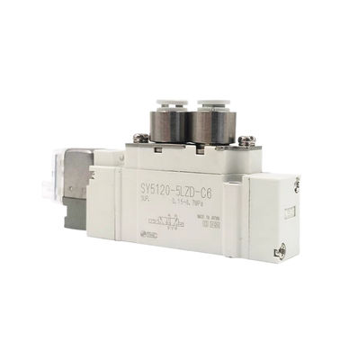 Размер порта Ø6 SY3420-6LZD-C6 SMC Пневматический соленоидный клапан3 Положение Выхлопный центр DC12V