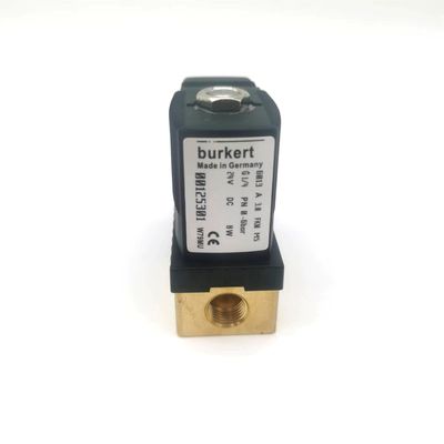 BURKERT 00126138 6014C Обычно закрыт G1/4 2.0 Проточный отверстий AC24V 8W Бронзовый корпус клапана