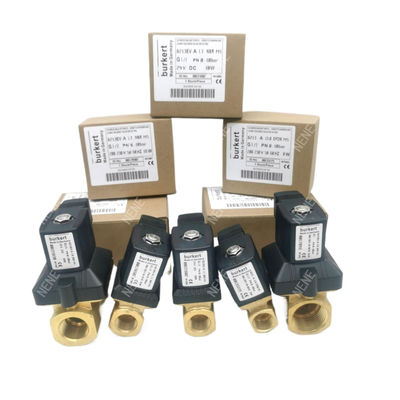 00126216 Соленоидный клапан Burkert G1/8 1.5 Дверь для потока DC24V 8W Корпус клапана из нержавеющей стали 6014 C Обычно закрыт
