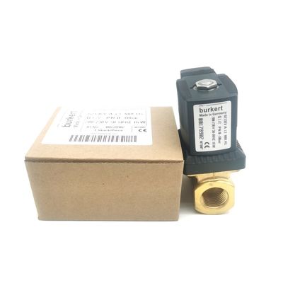 AC220V 00126219 Соленоидный клапан Burkert AC220V 6014 C Обычно закрыт G1/8 1.5 Дверь для потока 8W корпус клапана из нержавеющей стали 0 ~ 16bar