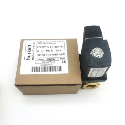 00126204 6014 D Бронзовый соленоидный клапан Burkert Обычно открытый G1/8 2.5 Дверь для потока AC220V 8W