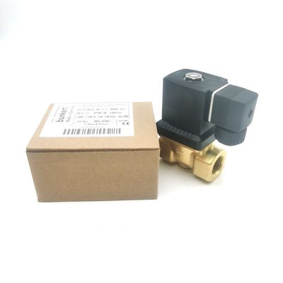 00126204 6014 D Бронзовый соленоидный клапан Burkert Обычно открытый G1/8 2.5 Дверь для потока AC220V 8W