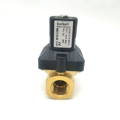 BURKERT 00126154 СОЛЕНОЙДНЫЙ ВАЛВ 3/2WAY NC 1,5 мм ОРИФИС 0-16BAR БРАС 24V FKM SEAL -10°C - 100°C IP65