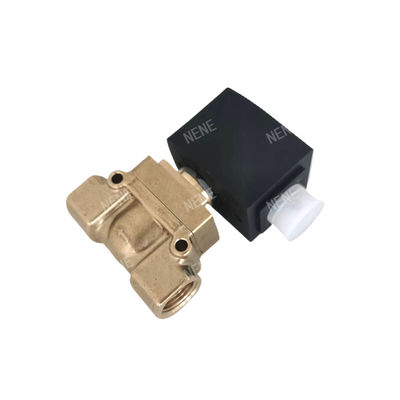 Электромагнитный клапан 00126161 Burkert 6014 D Прямо действующий подключение нижней пластины Обычно открытый 2,0 потоковый отверстий DC24V 8W Молотный клапан корпуса 0 ~ 10bar