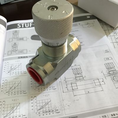 Прецизионный дроссельный клапан с шкалой STB-G1/4 STB-G3/8 STB-G3/4 STB-G1 Гидравлический дроссельный клапан
