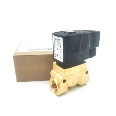 00134237 6013Тип Burkert Электромагнитный клапан G1/8 DC24V Латунный корпус NC