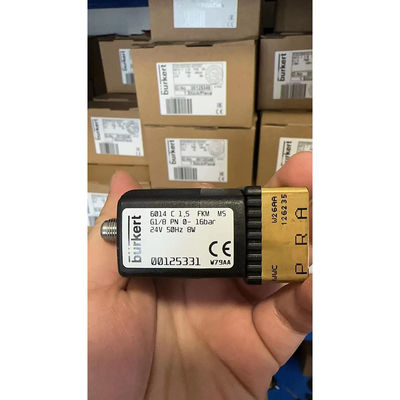 Буркертовый соленоидный клапан корпус из нержавеющей стали NBR Seal 00125331 6014 0-16bar