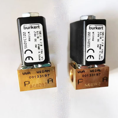 Промышленный соленоидный клапан Burkert с печатью NBR 00126342 00126343 00126345