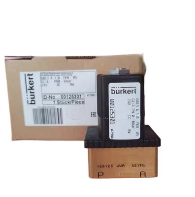 00308501 URKERT Соленоидный клапан 5404 G1/2 2/2 Обычно закрыт 12 отверстия для потока FKM Запечатанное латунное клапанное тело DC24V 8W 1-50bar