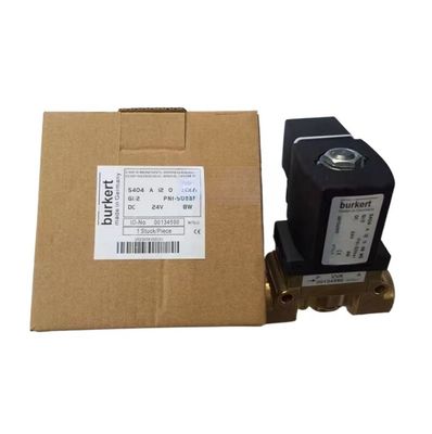 Бронзовый корпус Буркерт Сулленовый клапан 00308503 DC24V 8W G3/4 2/2 Обычно закрыт 20 отверстия для потока 5404 Тип 1-32 Бар