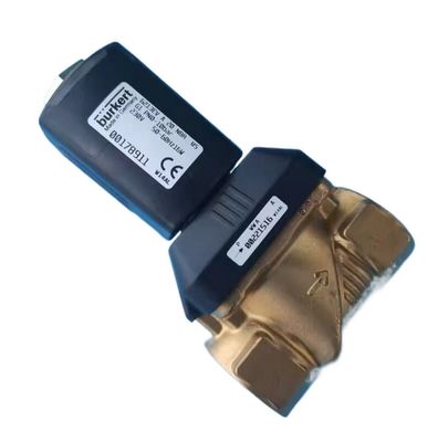 BURKERT 00308505 G3/4 2/2 Обычно закрыто 20 отверстия для потока FKM Запечатанный бронзовый клапан AC220V 8W 1-40bar 5404 тип