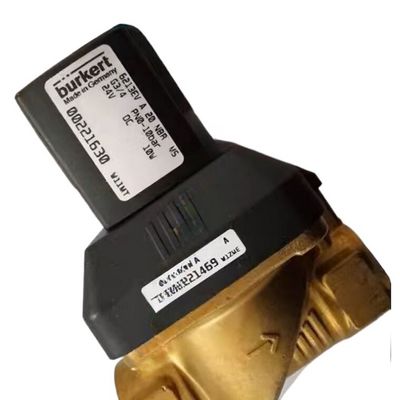 BURKERT 00308505 G3/4 2/2 Обычно закрыто 20 отверстия для потока FKM Запечатанный бронзовый клапан AC220V 8W 1-40bar 5404 тип