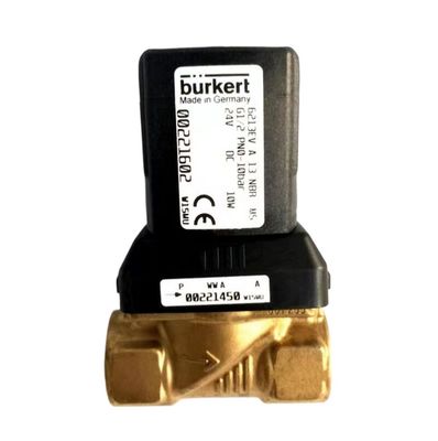 BURKERT 00308505 G3/4 2/2 Обычно закрыто 20 отверстия для потока FKM Запечатанный бронзовый клапан AC220V 8W 1-40bar 5404 тип