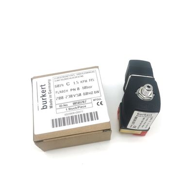 00134245 Бронзовый соленоидный клапан Burkert 6013 Тип 2/2 Нормально закрытый FKM Seal 24VDC 8W 0 ~ 25bar