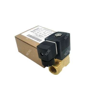 FKM Seal Burkert Solenoid Valve 6013 Type Direct Acting 00126094 G1/8-Inch 3.0 Flow Hole 220VAC 8W 0~10bar Пропускная способность