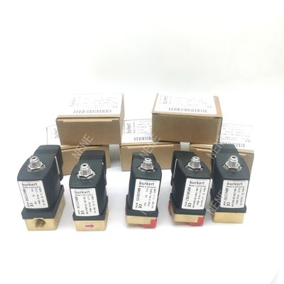 00125301 Соленоидный клапан Burkert 6013 Тип прямого действия G1/4 дюйм 2/2 Нормально закрытый 3.0 Дверь для потока FKM Запечатанный латунный клапан 24VDC 8W 0 ~ 6bar