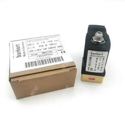 00125301 Соленоидный клапан Burkert 6013 Тип прямого действия G1/4 дюйм 2/2 Нормально закрытый 3.0 Дверь для потока FKM Запечатанный латунный клапан 24VDC 8W 0 ~ 6bar