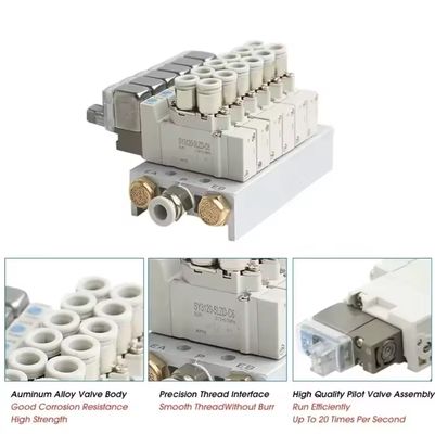 Сортированные соленоидные клапаны SMC SY3320-5LZD-M5 SY3320-6LZD-M5 серии SY