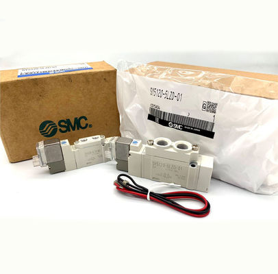 5-портный SMC соленоидные клапаны мягкое уплотнение SY5220-6LZD-01 SY5220-5LZD-C6 SY5220-5LZD