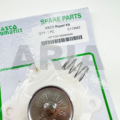 ASCO G353A041 G353A042 Комплект по ремонту диафрагмы импульсного клапана C113443 NBR TPE (Белый)