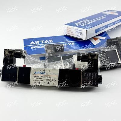 AIRTAC 4V230C-06 Соленоидный клапан DC24 220VAC 5 Way 3 Position Алюминиевый сплав