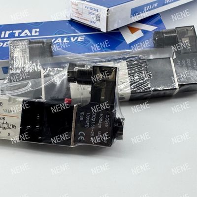 4V130C-M5 AIRTAC Электромагнитный клапан AC220V DC24V 5/3-угольный взрывозащитный