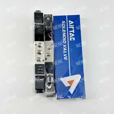 5 Путь 3 Положение 4V130E-06 Воздушная жидкость AIRTAC Соленоидный клапан с корпусом из алюминиевого сплава