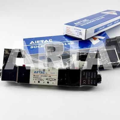 Airtac 4V130C-06 DC12V AC110V 4V130C-M5 Соленоидный воздушный клапан - 4V130C06B