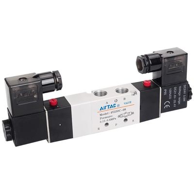 Airtac 4V230C-08: Соленоидный воздушный клапан - 4V230C08B AC220V DC24V