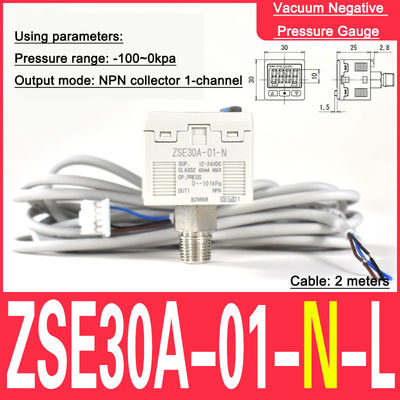 Измеритель давления вакуумный измеритель ZSE30A-01-N SMC тип 01 точный измеритель давления